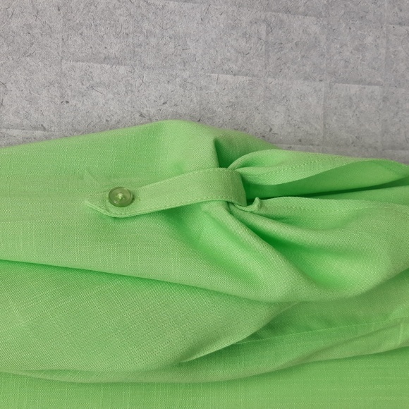 Chico's Bright Green Blouse - Picture 3 of 8